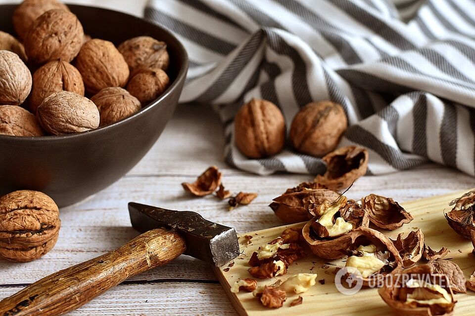 Орехи для блюда