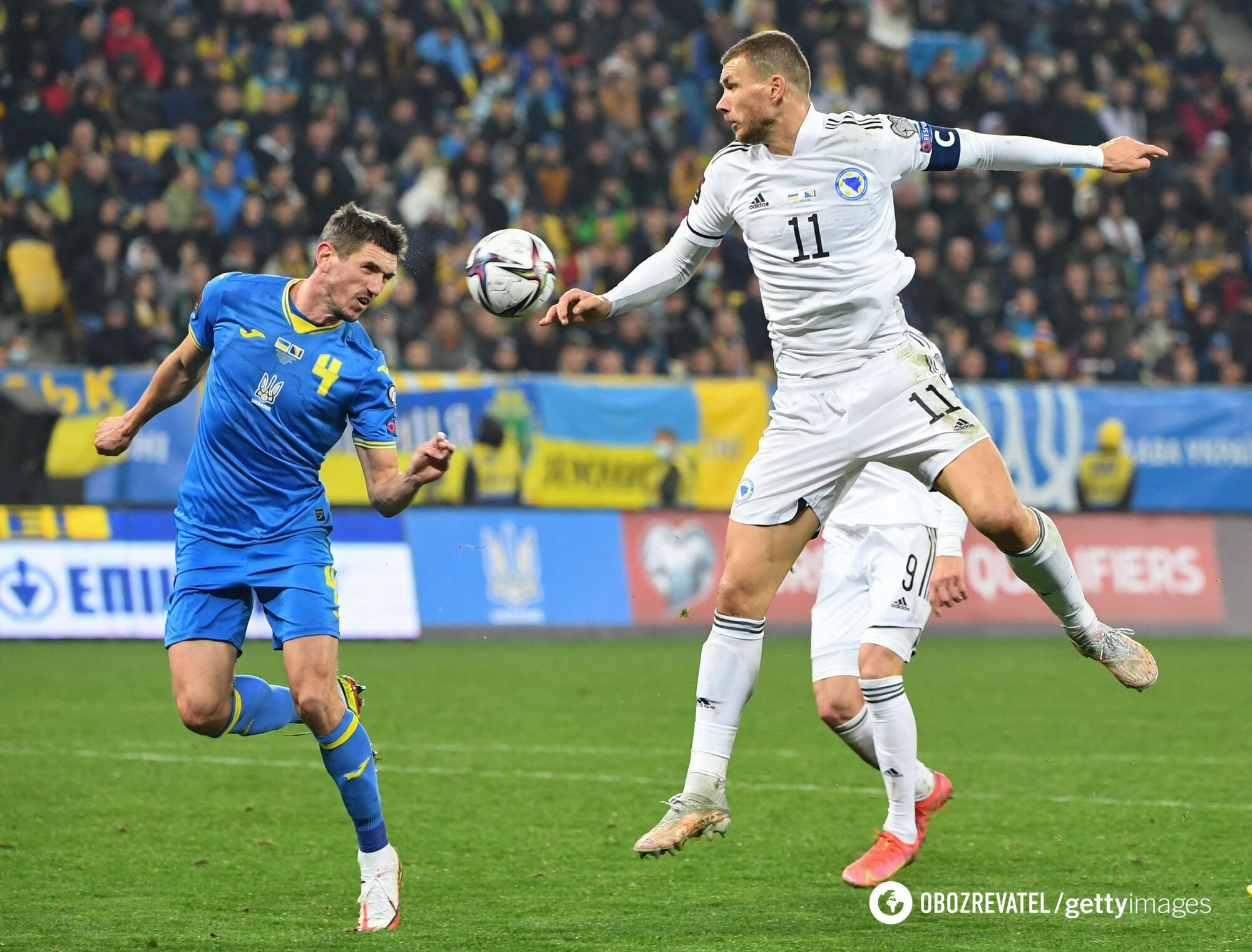 Босния понесла серьезную потерю на матч с Украиной в плей-офф отбора Евро-2024