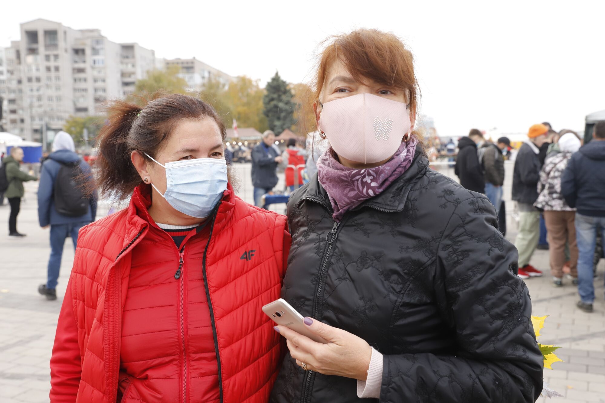 Дніпрянка Інга відвідала фестиваль разом з подругою з Одеси