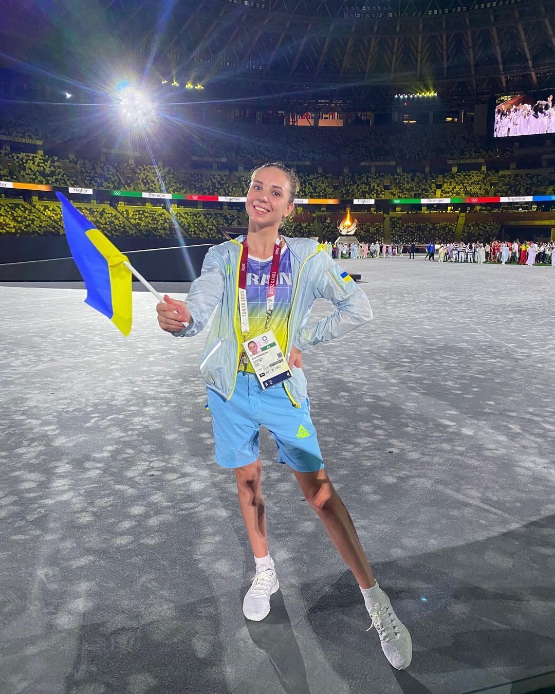 Аліна Шинкаренко на Олімпіаді