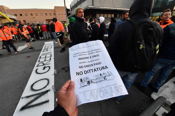 Протести в Італії.