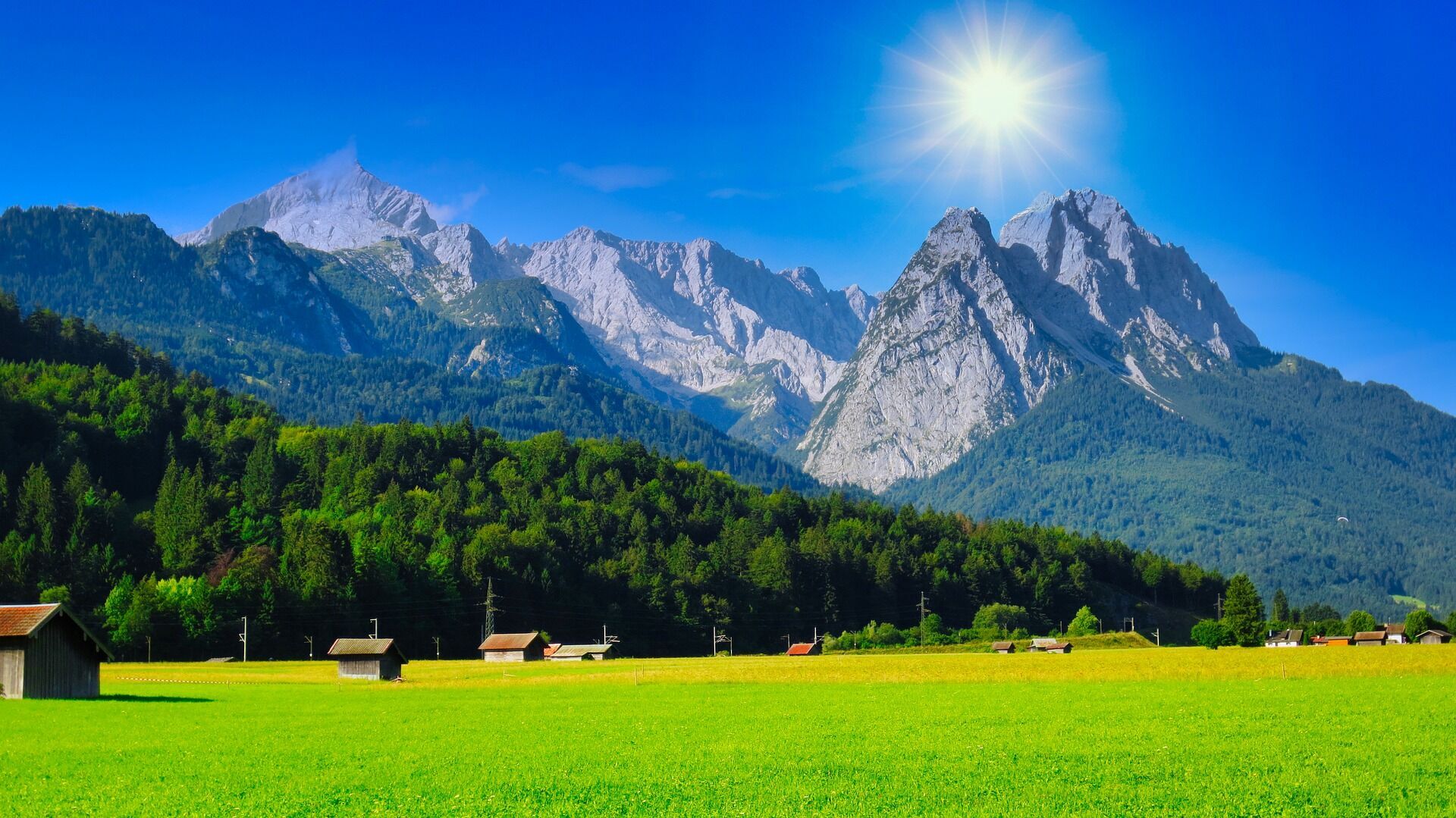 С вершины Карвендельбан открывается волшебный вид на Миттенвальд.