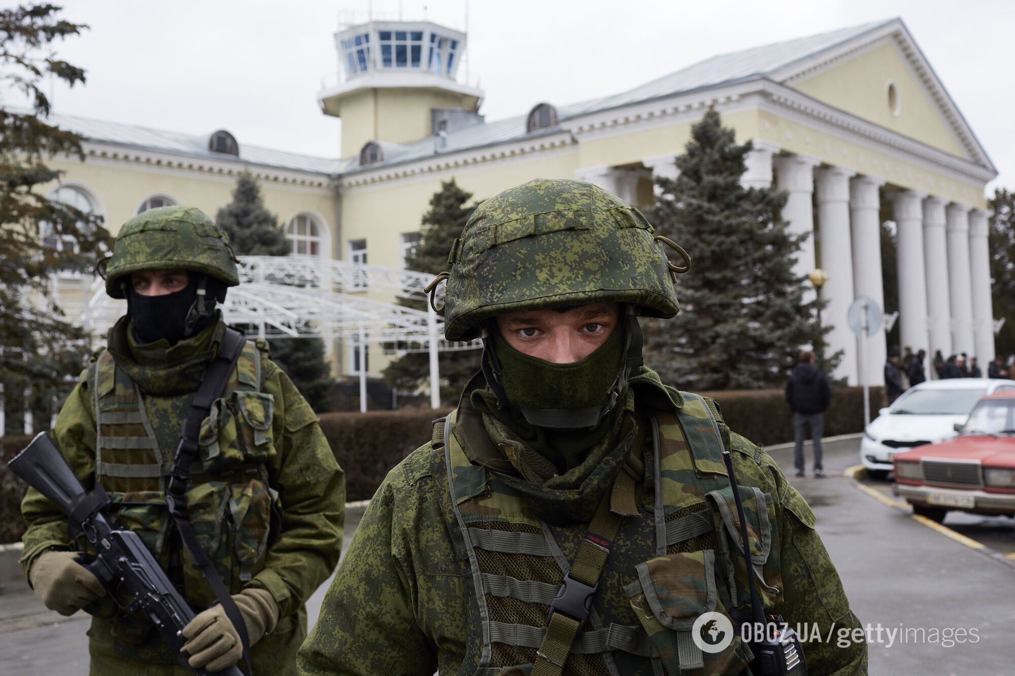 Россия проводит учения в Крыму, потому что боится Украину.