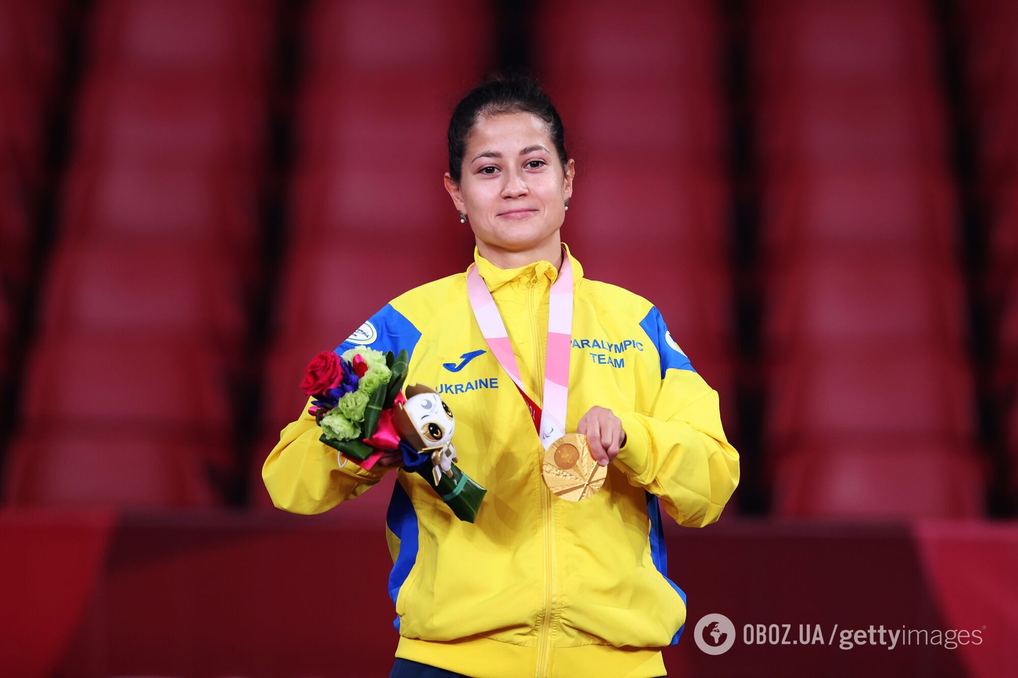 Марина Литовченко с олимпийским "золотом"