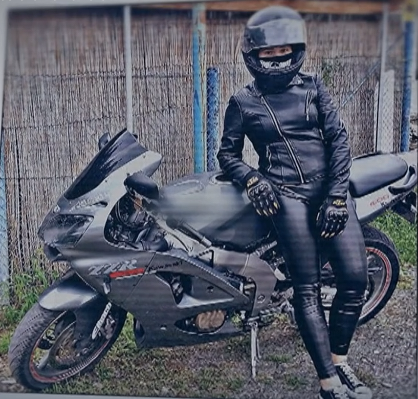 Карина увлекалась мотоциклами
