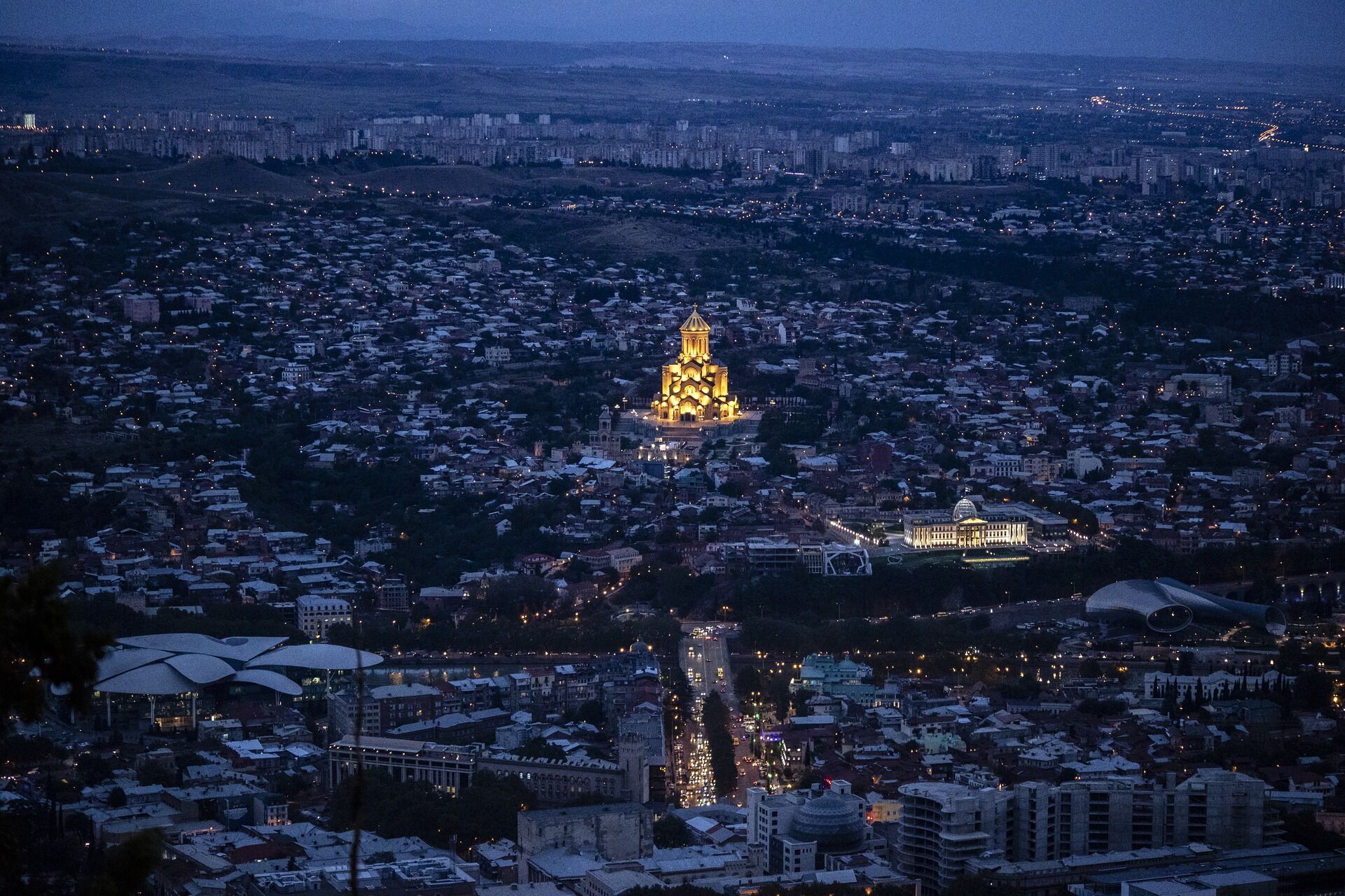 Тбилиси – центр туристической Грузии.