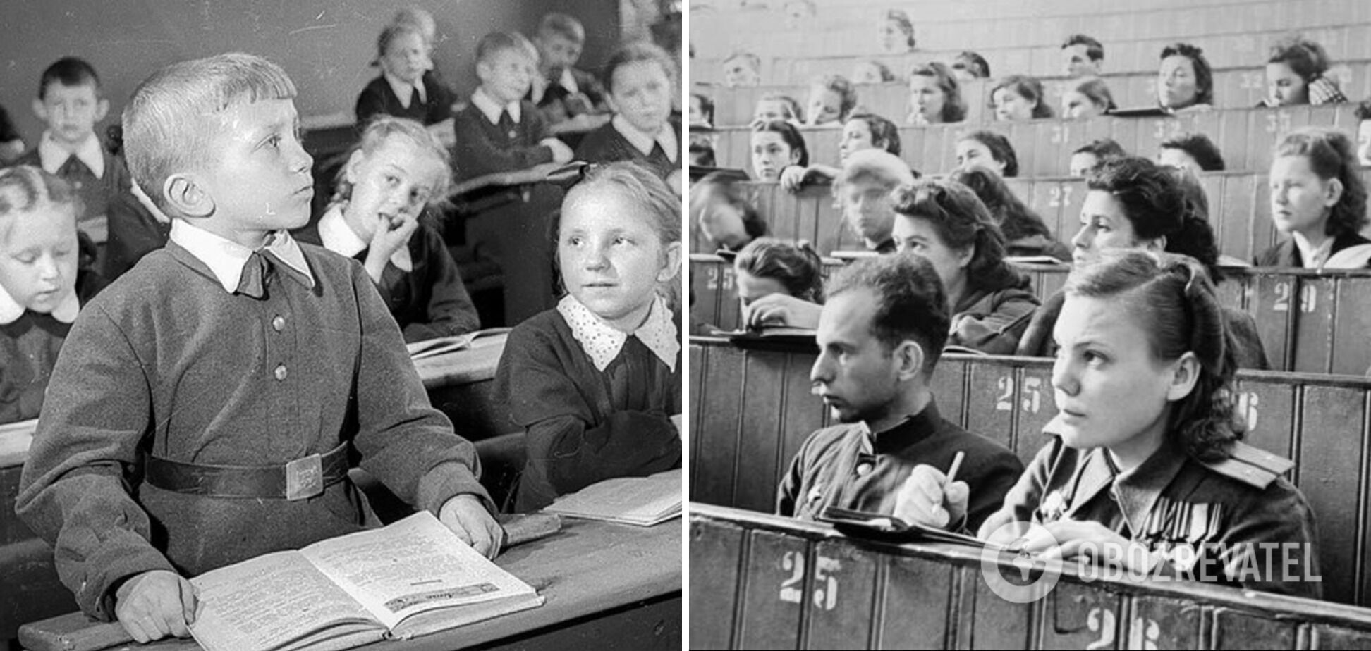 В СССР была плохая система образования.