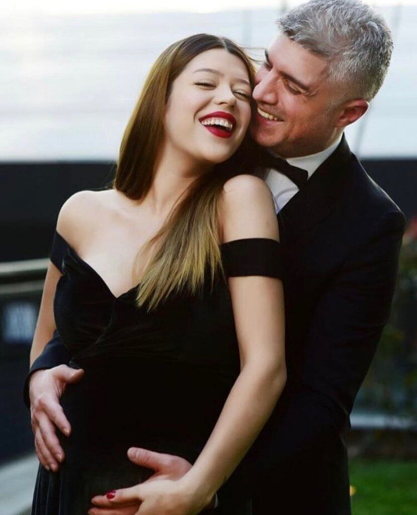 Озджан Дениз с экс-супругой Фейзан Актан.