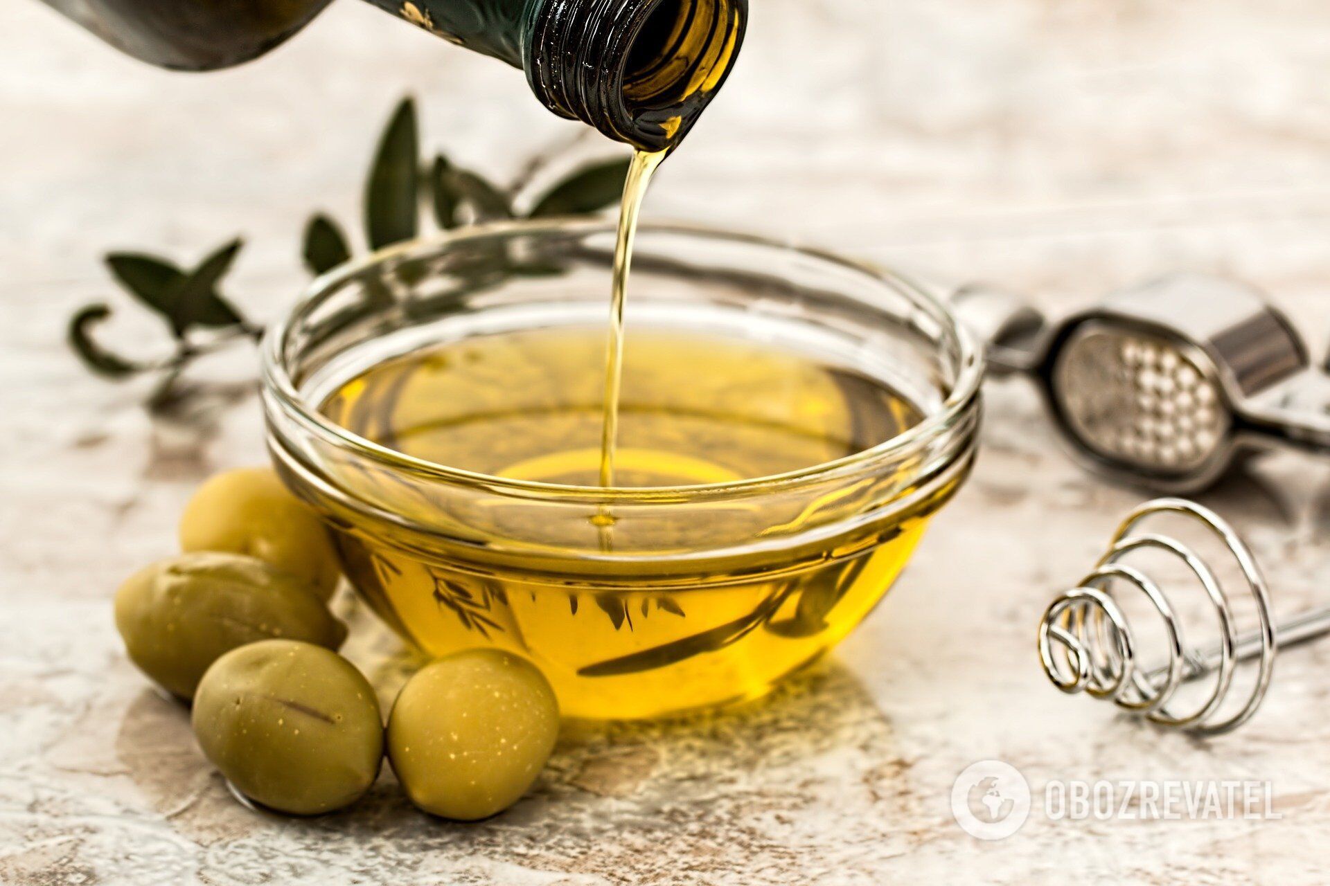 Корисна оливкова олія