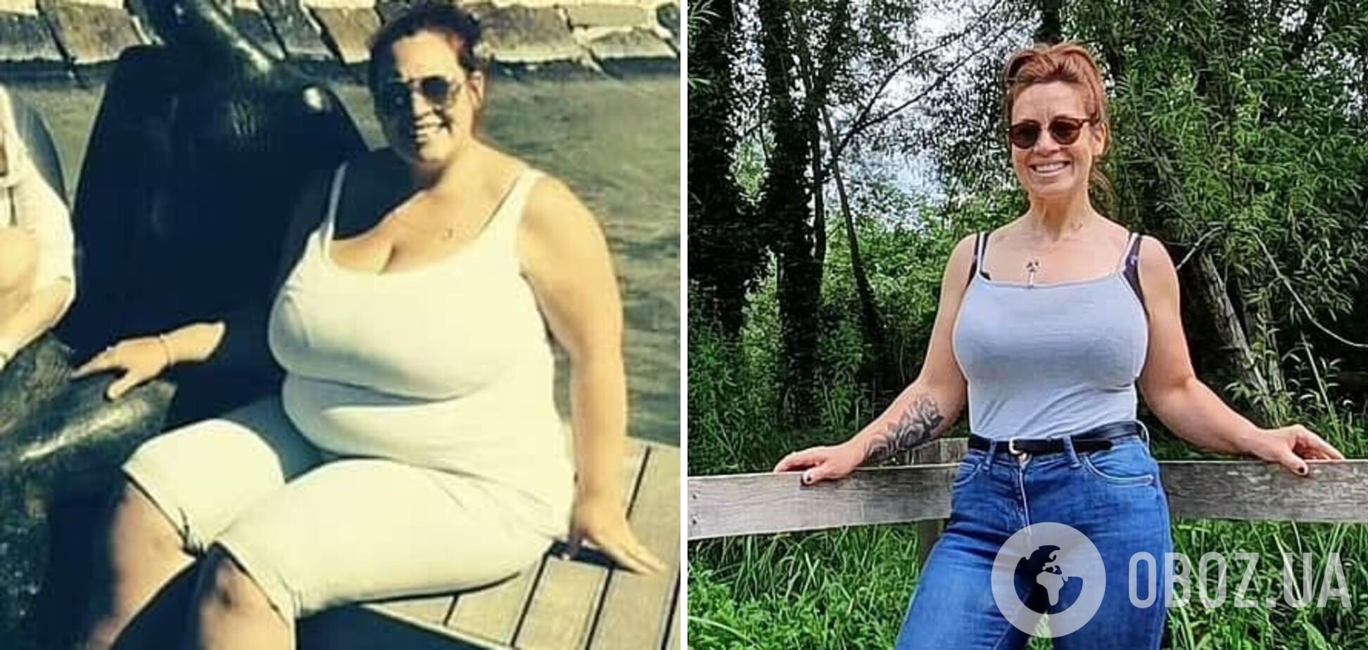 Кімберлі Фішер до і після схуднення.
