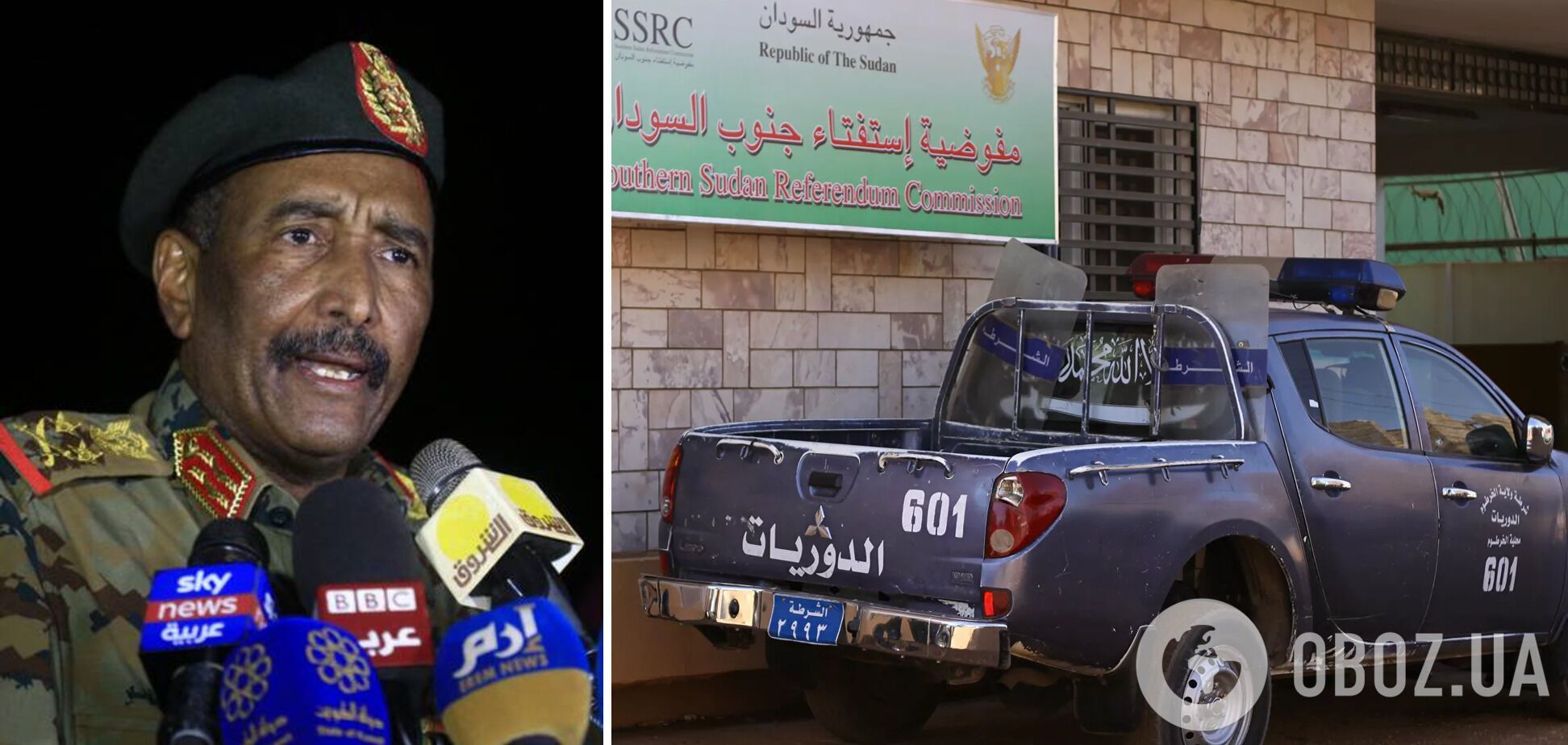 За переворотом якобы стоит фактический президент Судана Абдель Фаттах Аль Бурхан