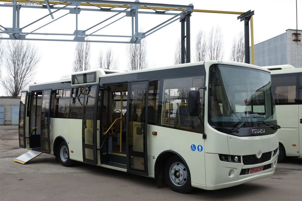 Такие автобусы должны были перевозить киевлян.