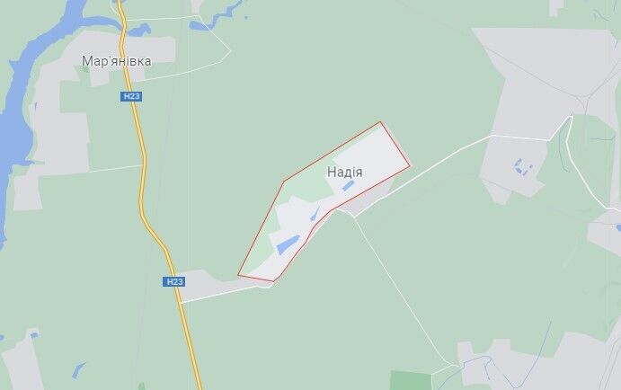 ДТП произошло в районе села Радгоспне (бывш. Надия)