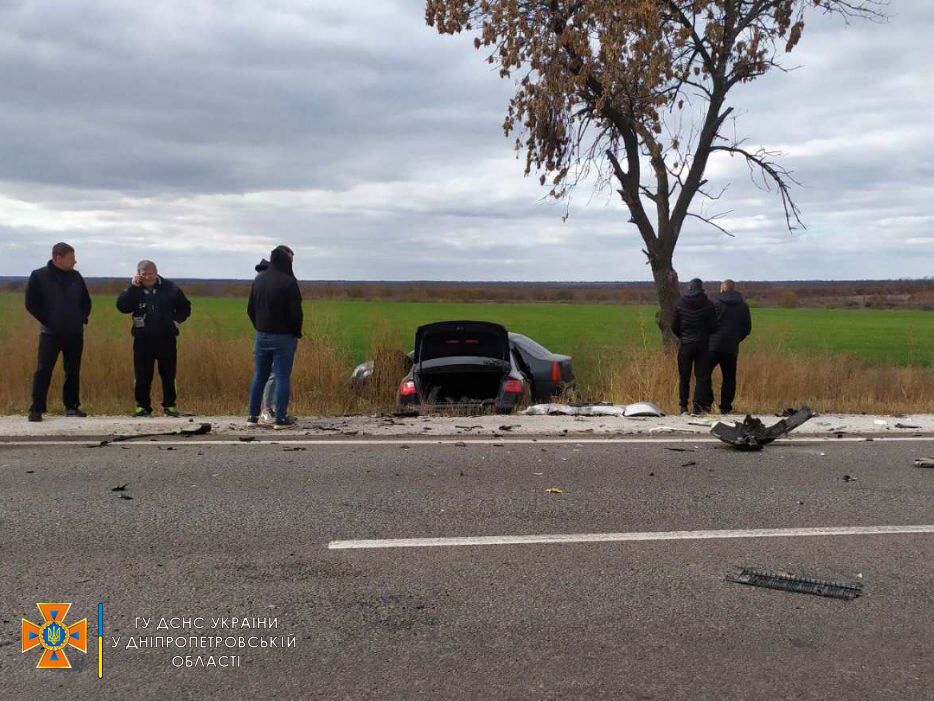 Аварія в Криворізькому районі.