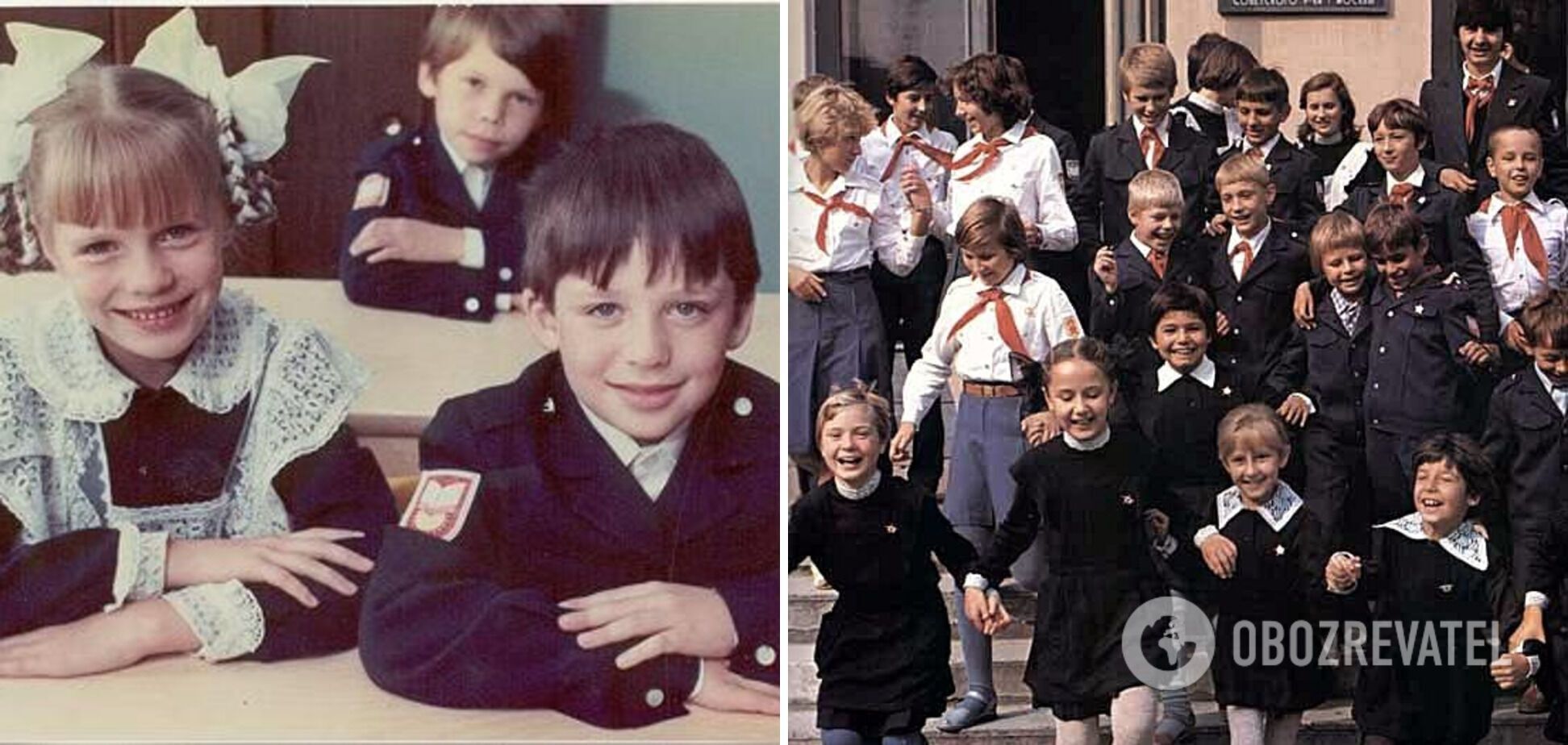 Діти в СРСР носили однакову форму