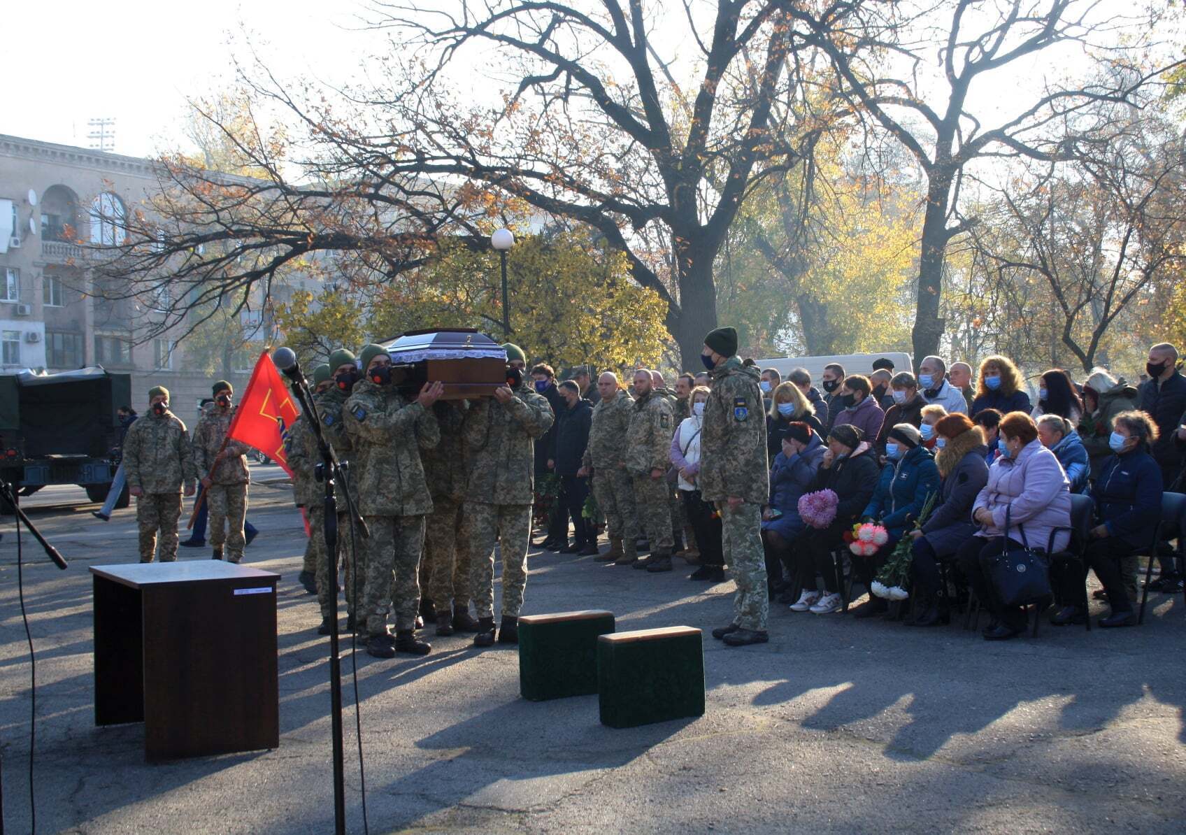 Похороны прошли в Запорожье.