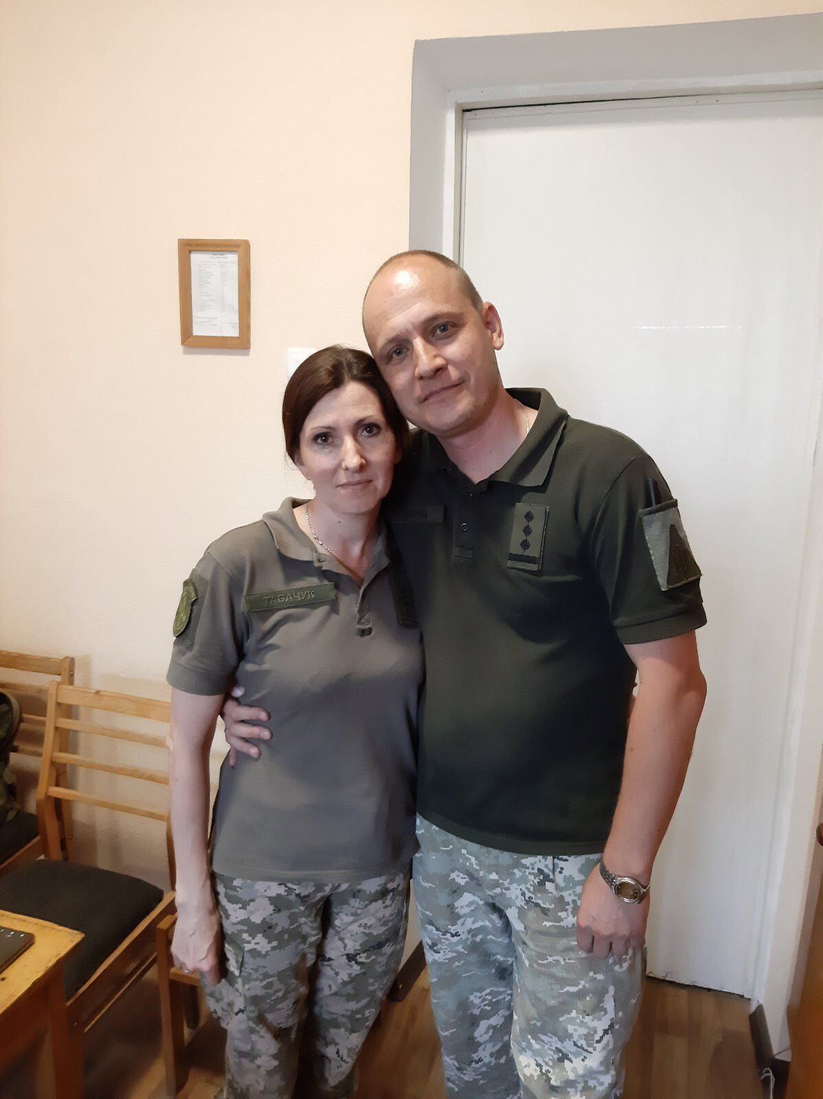 Олег Табачук із дружиною Євгенією