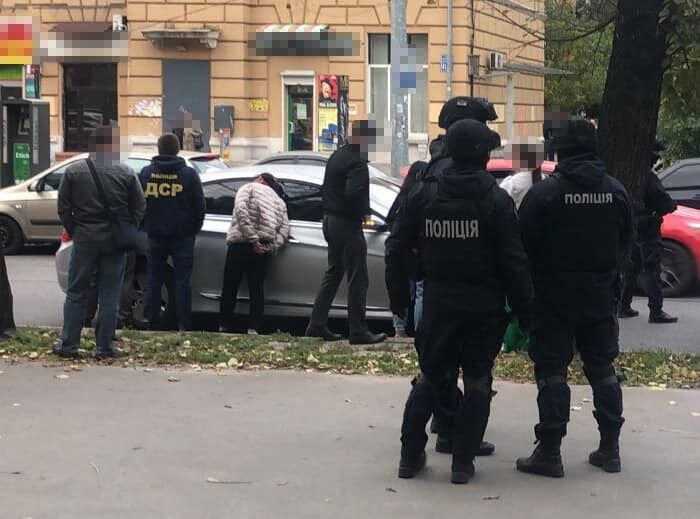 Затримання банди в Харкові