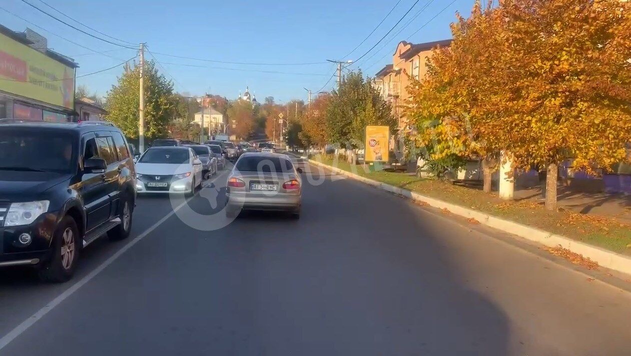 Таксист скрылся с места ДТП.