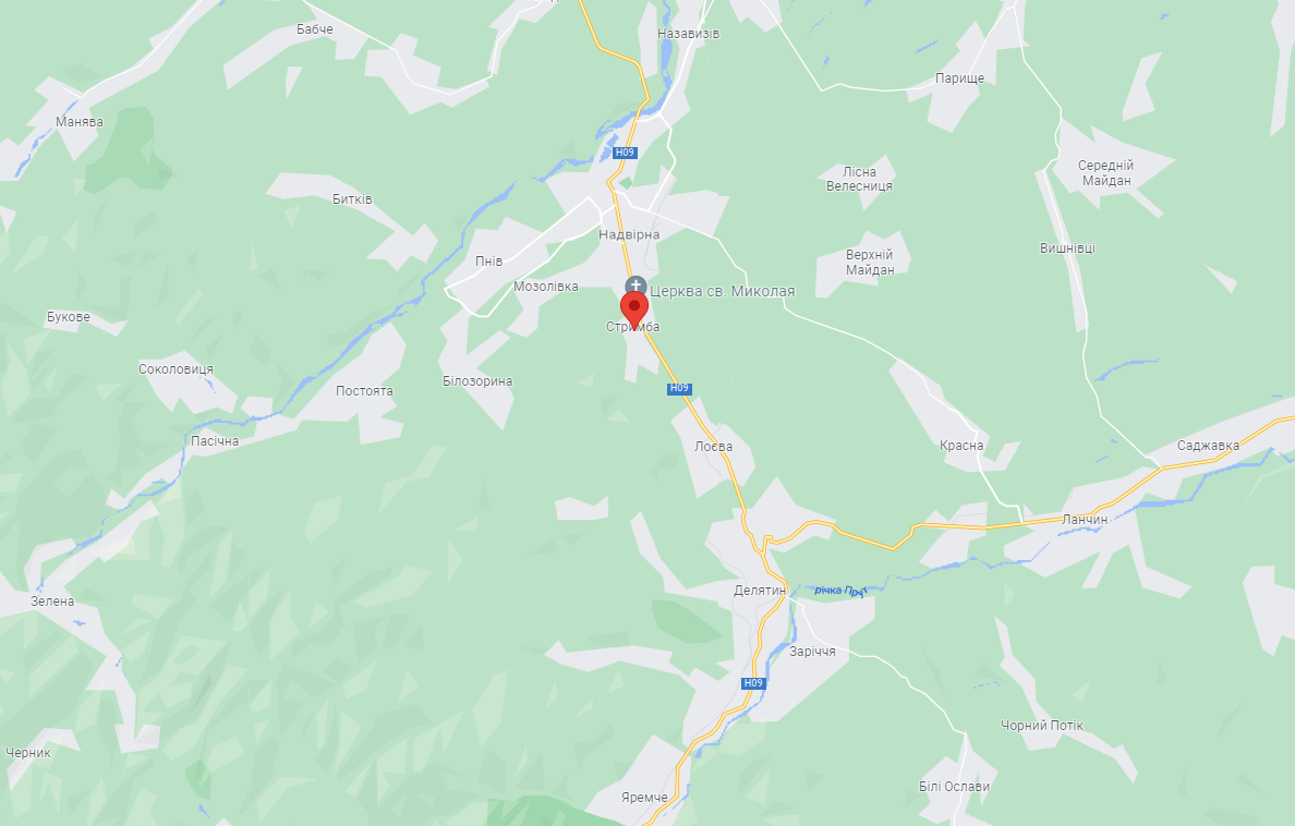 Село Стрымба