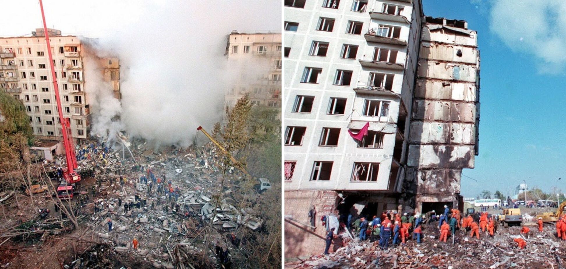 У вересні 1999 року в Росії сталася серія кривавих терактів