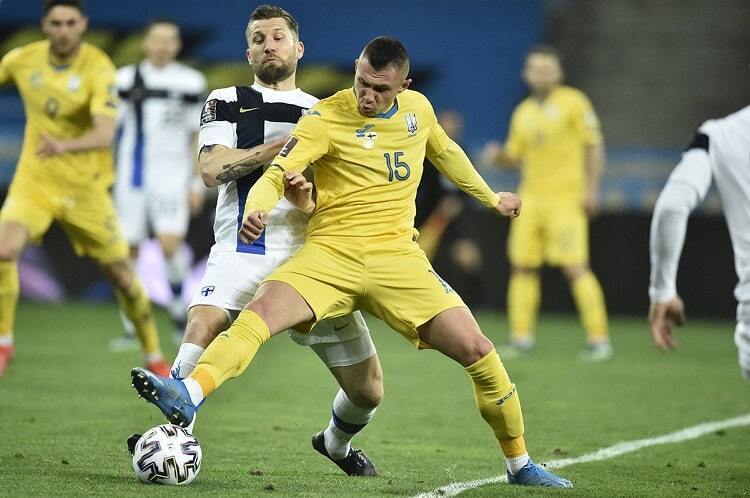 Україна і Фінляндія зіграли 1:1 у Києві.