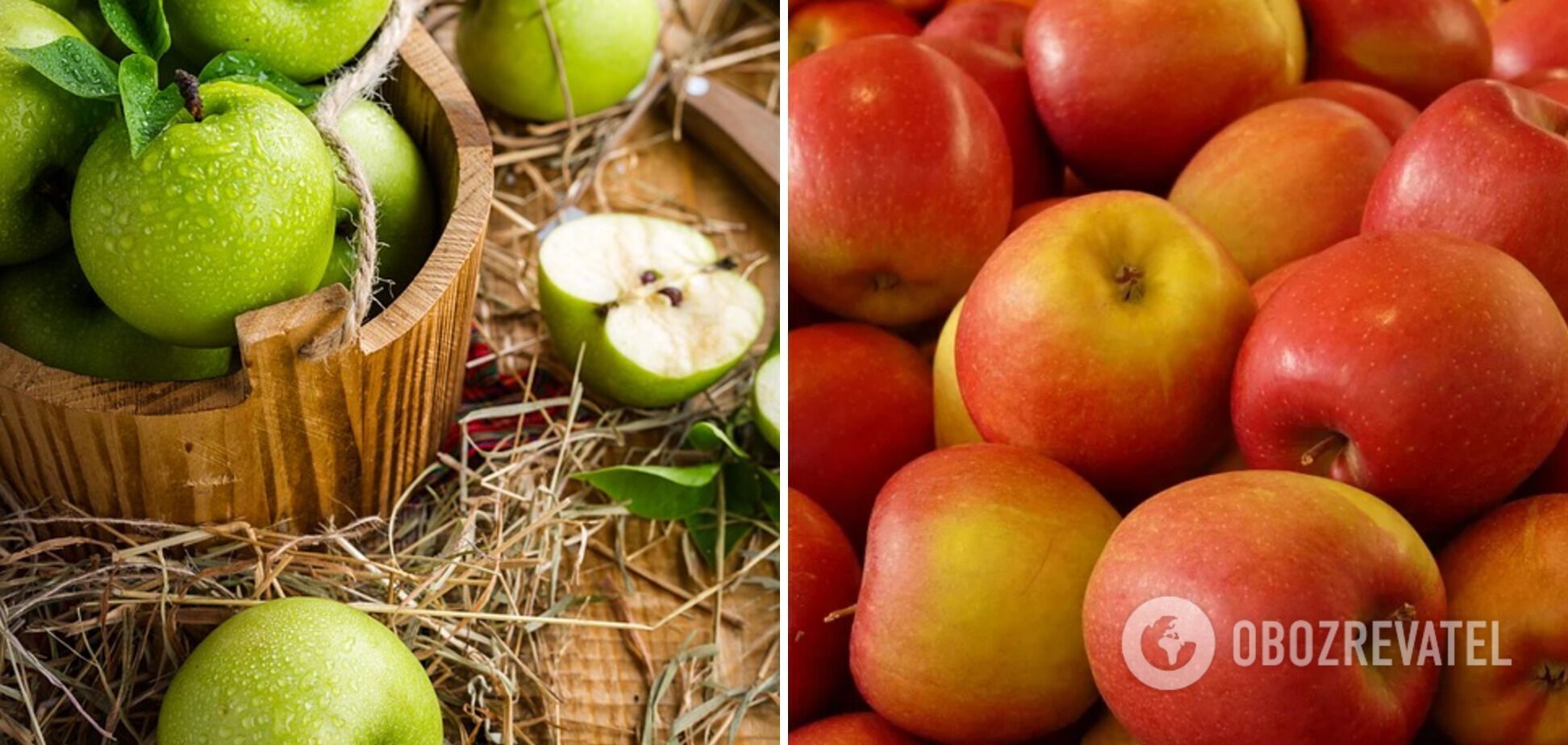 Яблоки содержат больше витамина С, чем лимон