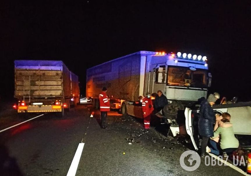 ДТП на трассе в Кировоградской области