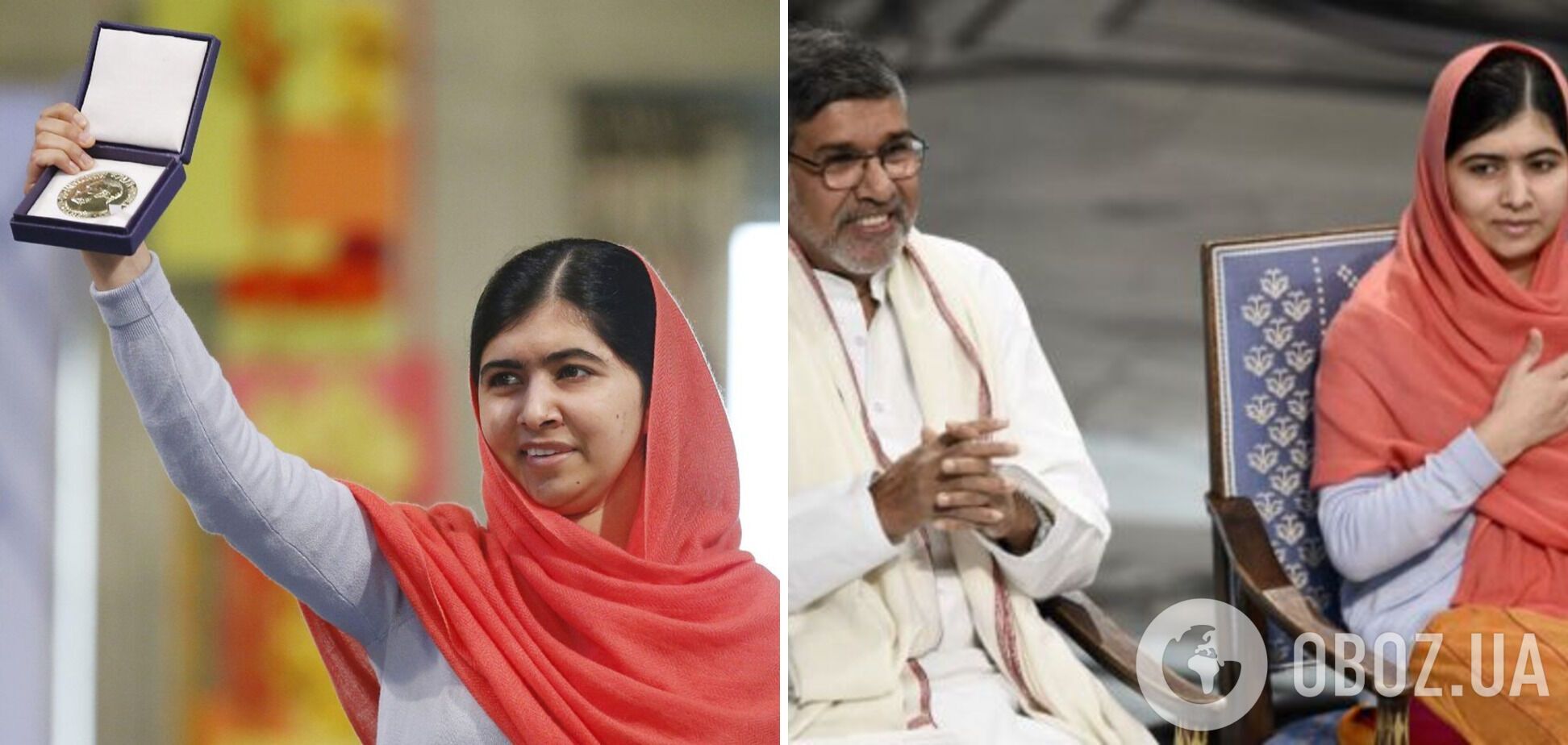 Малала и Кайлаш получили Нобелевскую премию
