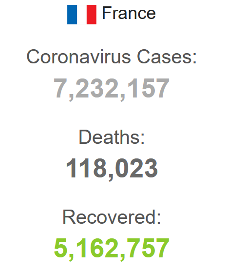 Ситуация с коронавирусом во Франции
