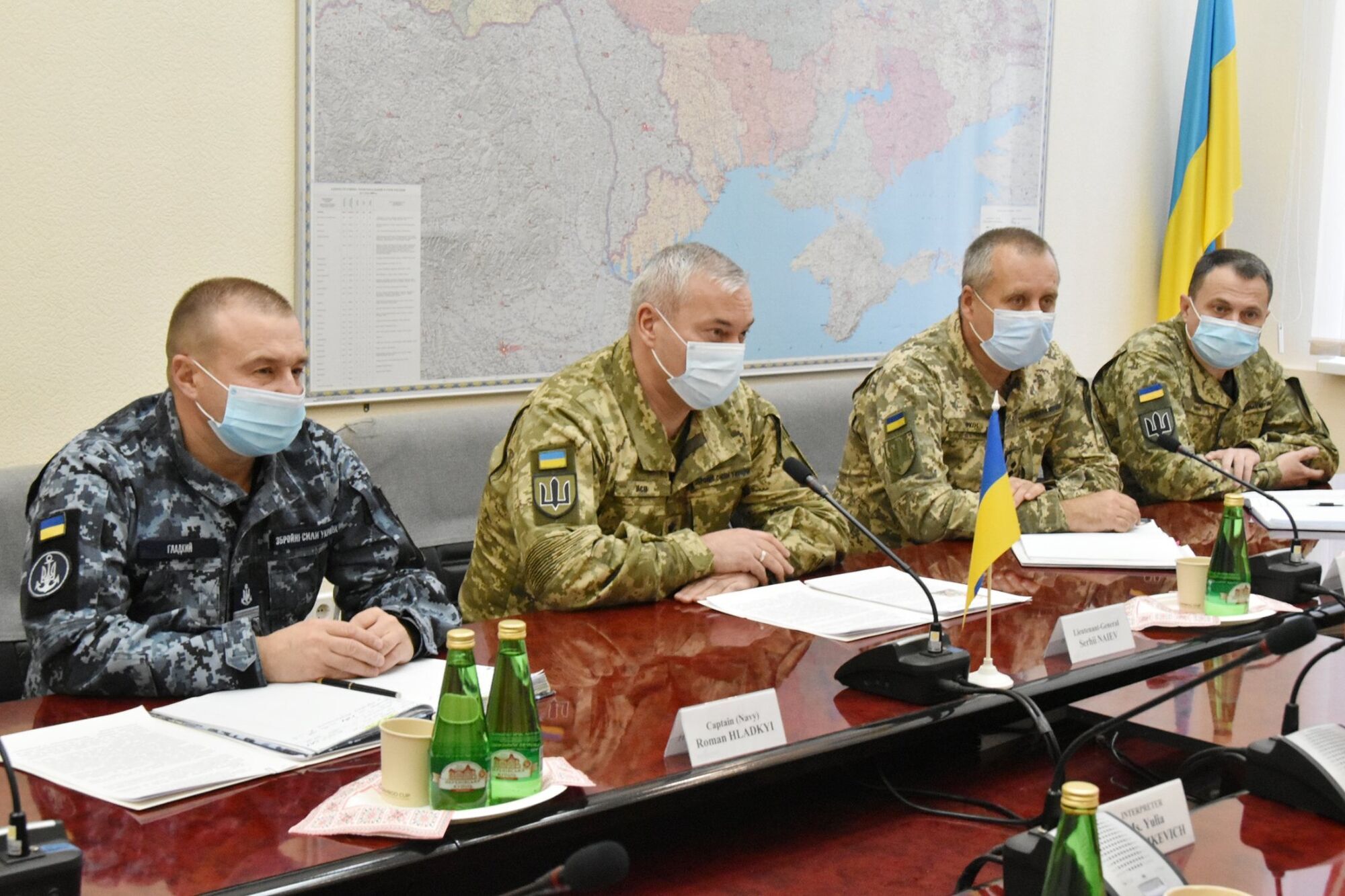 Командующий объединенными силами ВСУ провел встречу.