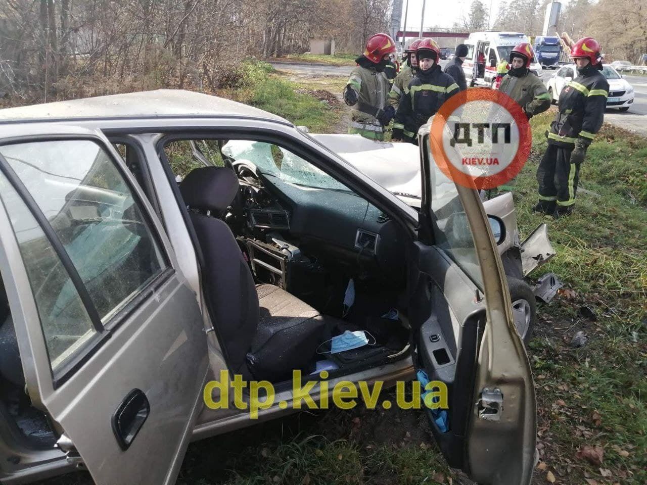 Водій загинув на місці ДТП.