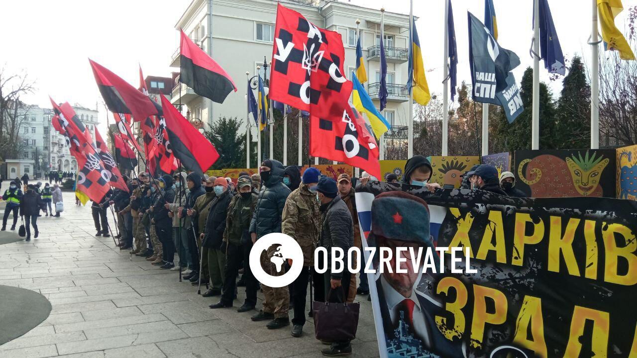 Патріотичні сили зібралися під стінами ОП на мітинг проти агентури Кремля у владі