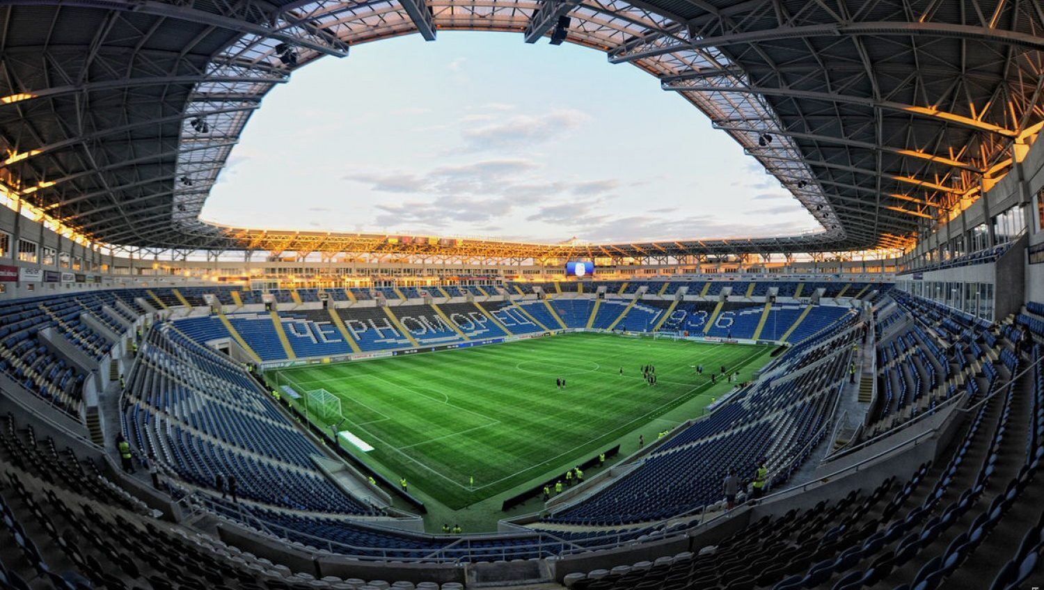 Стадион "Черноморец" в Одессе.
