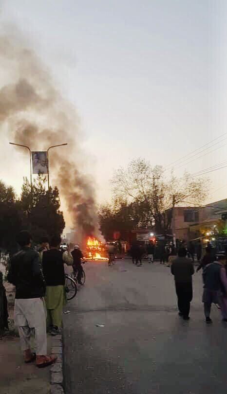 В Кабуле прогремел взрыв.