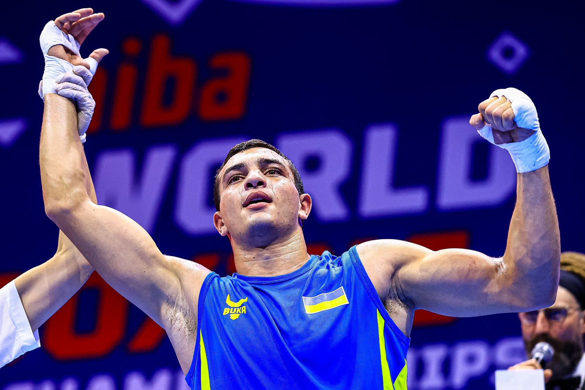 Юрій Захарєєв після перемоги на чемпіонаті світу