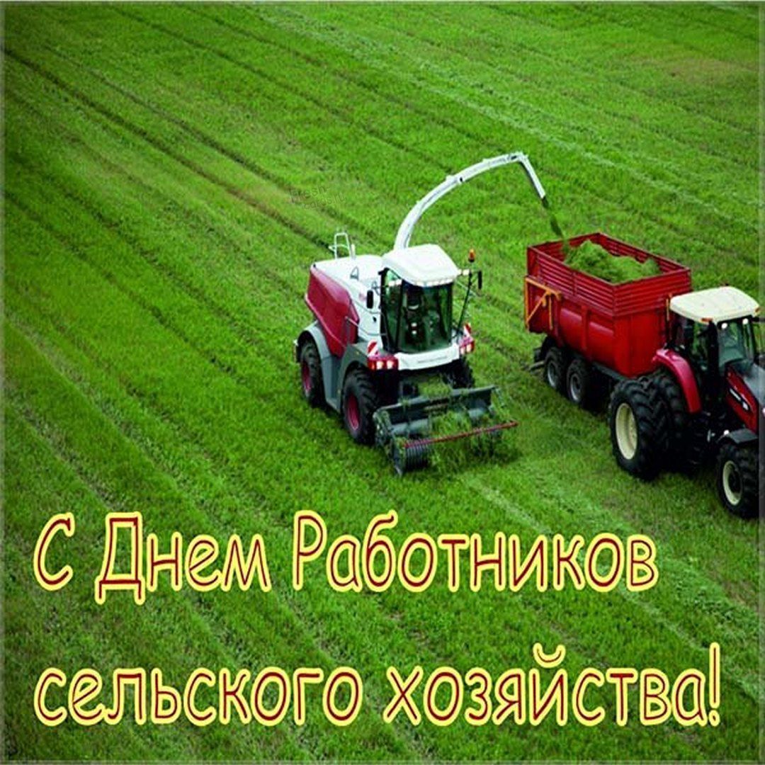 Открытка в День работников сельского хозяйства Украины