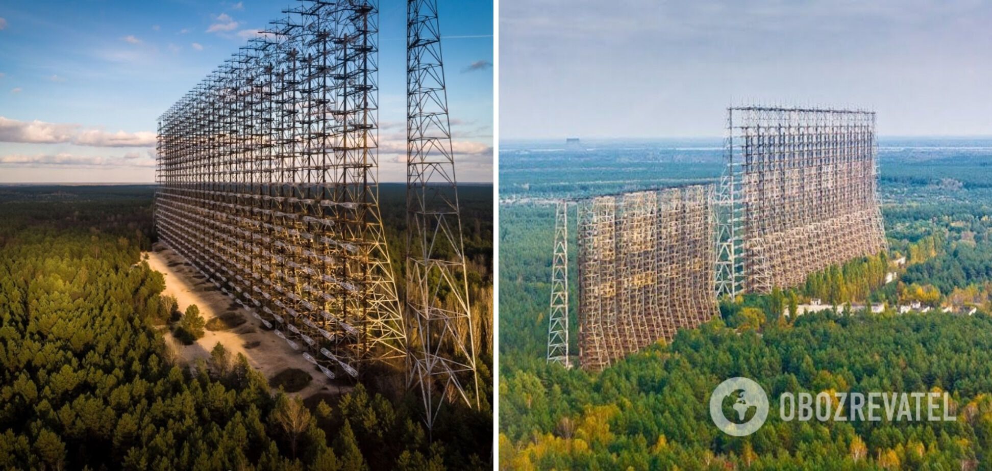 В Чернобыле находится радиолокационная станция