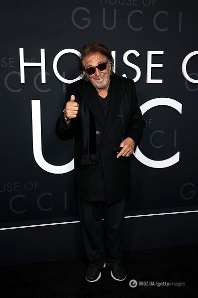 Аль Пачино на премьере фильма "Дом Gucci".
