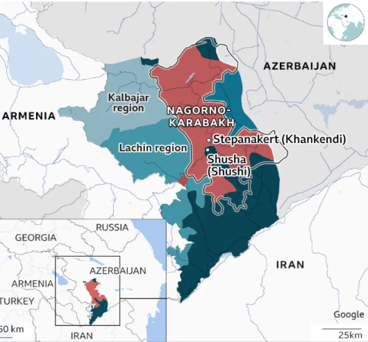 Протистояння на кордоні між Азербайджаном та Вірменією