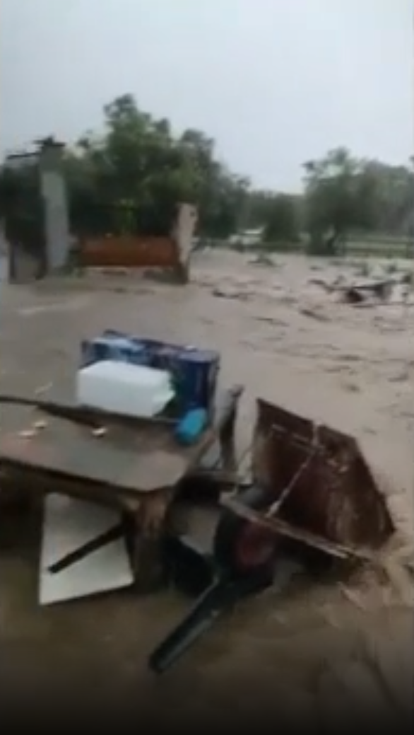Последствия наводнений в Италии.