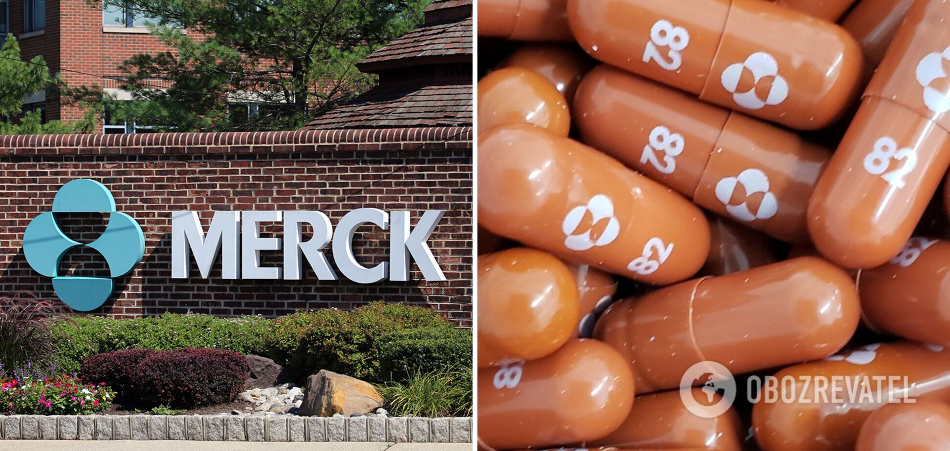 Таблетки "Молнупиравир" разработала компания Merck
