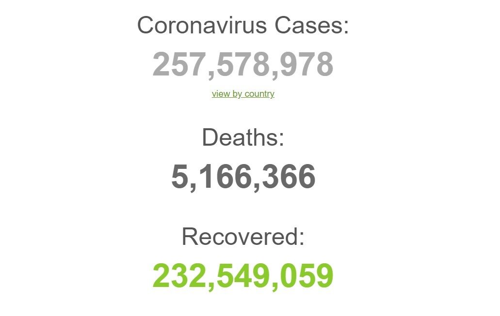 Пандемия короновируса.
