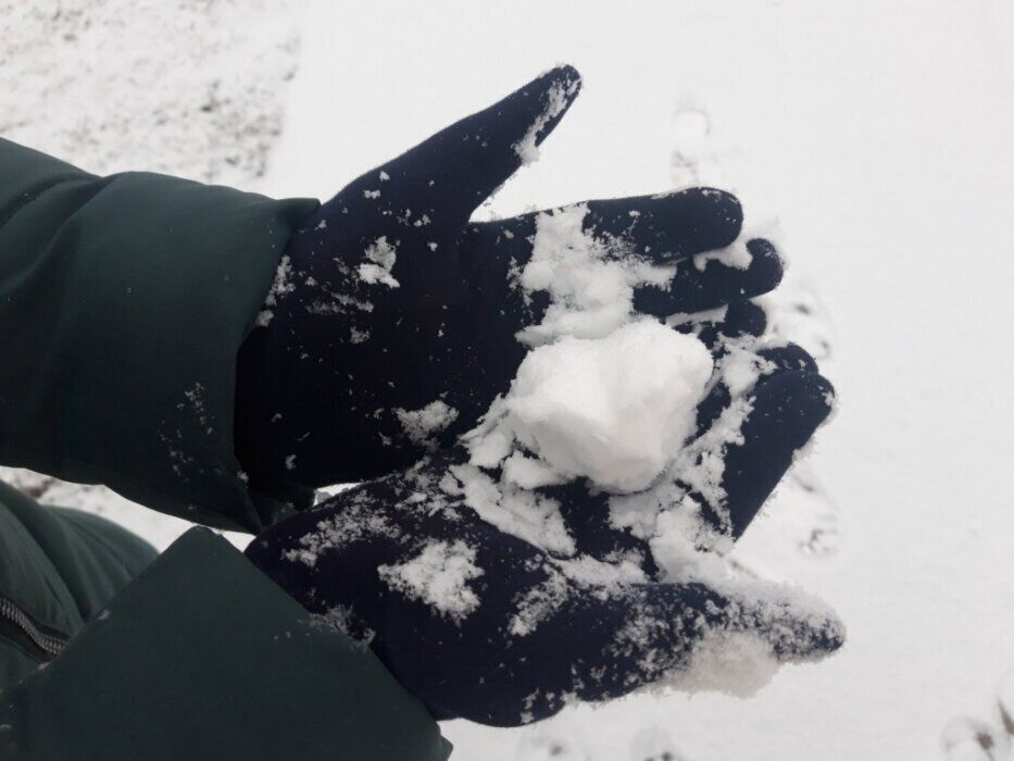 Багато мігрантів у Білорусі вперше побачили сніг