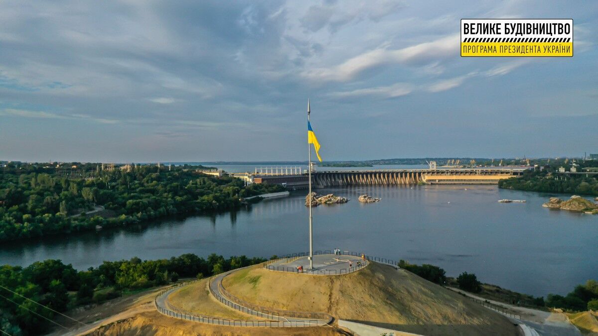 Одним з флагманських проєктів цього року стало відновлення острова Хортиця