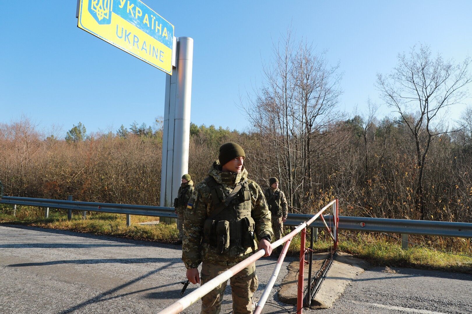 Пограничная спецоперация проходит на границе Украины с Беларусью