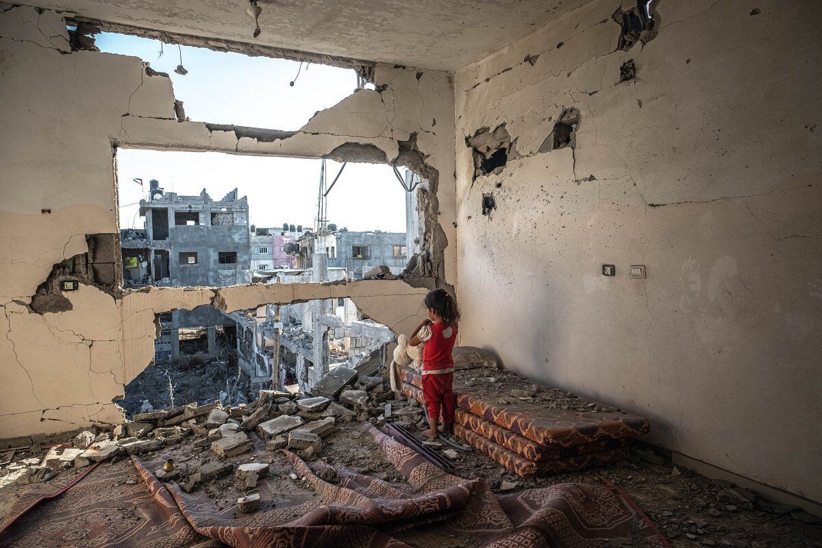 Дитина у своєму домі в Бейт-Хануні