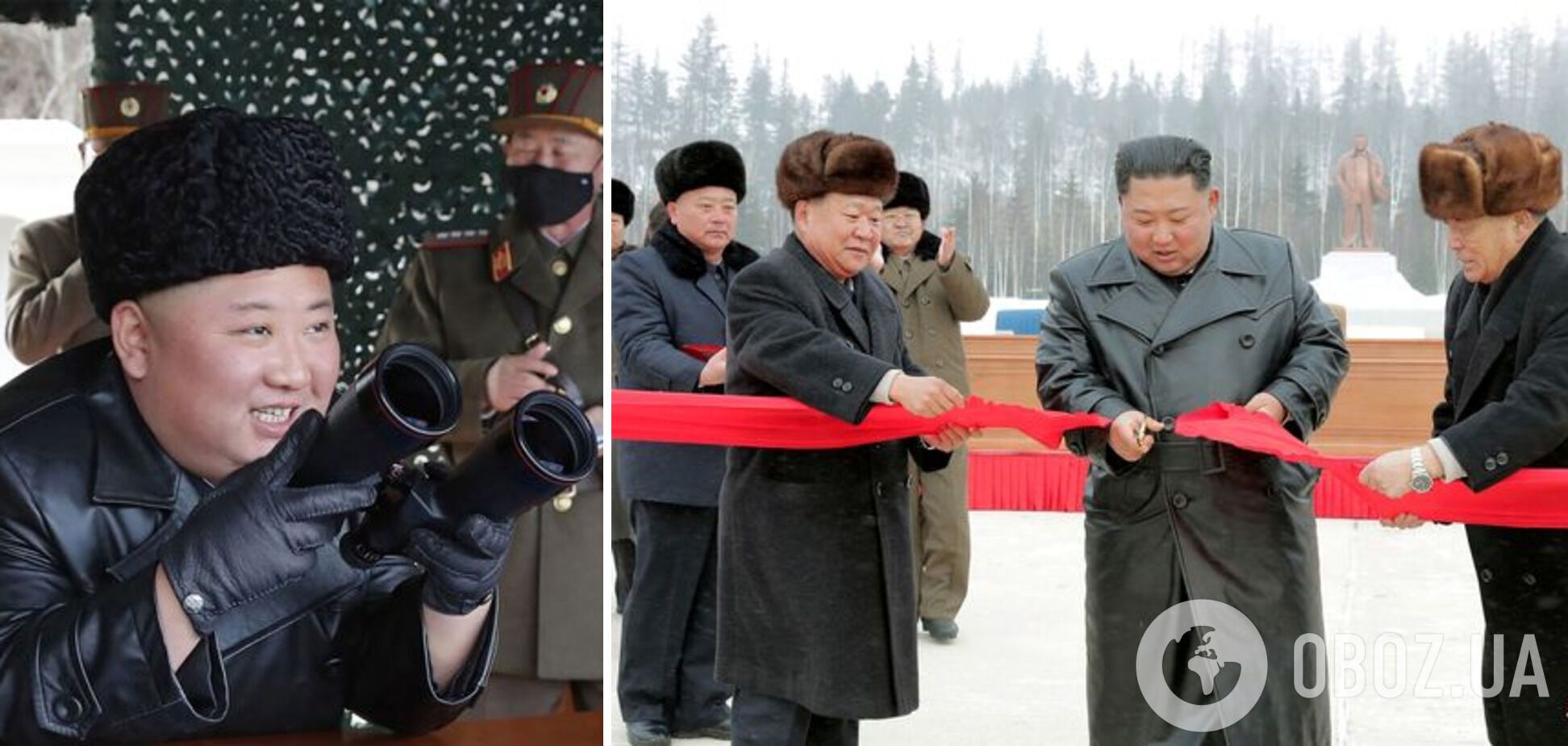 Ким Чен Ын часто появлялся на публике в кожаном плаще