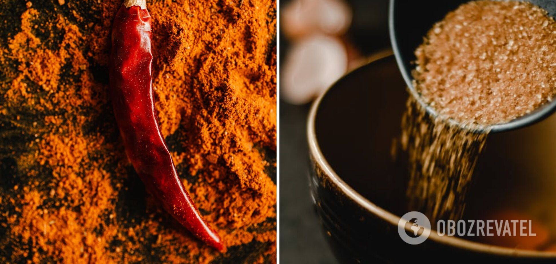 Паприка та коричневий цукор – інгредієнти для маринаду