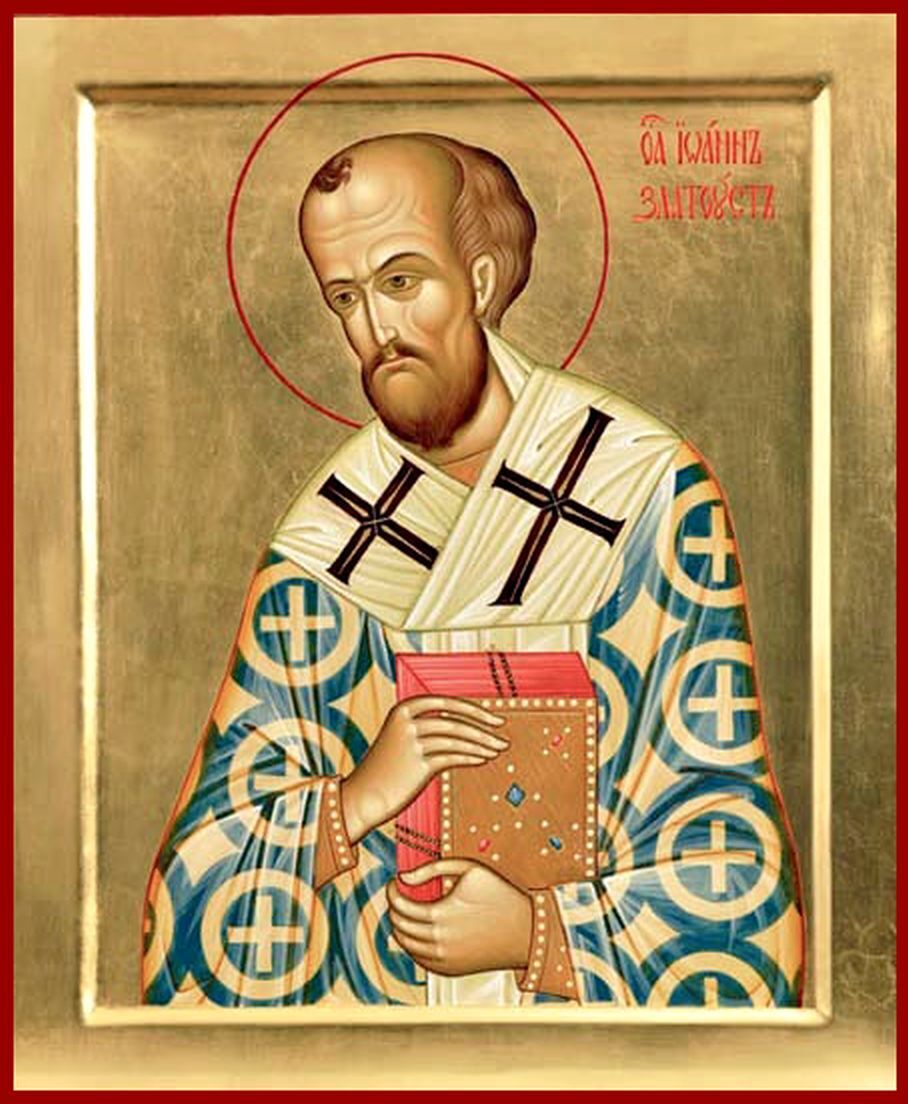Святитель Іван Золотоустий – богослов та архієпископ Константинопольський